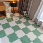 YOUPAN 고퀄리티 미끄러움 방지 벨벳 퍼즐러그 퍼즐카펫 10P - 이미지 3