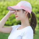 남녀공용 여름 후드 야구 모자, 자외선 차단 마스크, 페이스 커버, 사이클링 운전 등반, 야외 탈착식 태양 UV 차단 모자 - 이미지 4