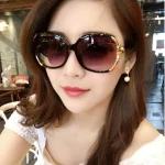 Gafas 클래식 레트로 대형 프레임 여성 선글라스 패션 브랜드 선글라스 레이디 운전 럭셔리 안경 UV400 Oculos