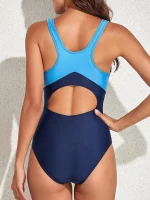 2025 수영복 여자 원피스 섹시한 레이디 수영복은 바디 슈트 레이싱 수영복 여성 스포츠 마요 여름 수영 XXL을 밀어 - 이미지 6