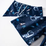 2025년 신상 남아 여아 수영복 자외선 차단 반팔 아동 수영복 유아 수영복 어린이 수영복 - 이미지 4