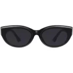 새로운 도착 고양이 눈 선글라스 여성 타원형 안경 빈티지 브랜드 타원형 사각형 태양 안경 여성 음영 여성 안경 - 이미지 3