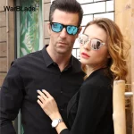 WarBLade 패션 편광 선글라스 남성 여성 브랜드 디자이너 선글라스 클리어 프레임 포토 크로 믹 나이트 비전 안경 UV400 - 이미지 6