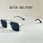 2025 남성용 디자이너 선글라스 스퀘어 Steampunk 선글라스 여성 휴가 안경 빈티지 Oculos Dropshipping Outdoor Sunglass - 이미지 6