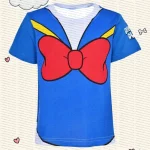 2025 뉴 여름 소년과 소녀 마우스 & 친구 3D 인쇄 역할 놀이 티셔츠/성인 만화 부모 자식 탑 KID100-6XL - 이미지 4