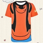 2025 뉴 여름 소년과 소녀 마우스 & 친구 3D 인쇄 역할 놀이 티셔츠/성인 만화 부모 자식 탑 KID100-6XL - 이미지 3