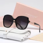 2025 ForQUEEN 트렌디한 여성용 선글라스, 편광 Anti-UV400 나비, 레이디 휴가용 대형 프레임 안경 - 이미지 3