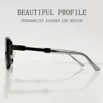 2025 남성용 럭셔리 선글라스 Oculos Trending 선글라스 휴가 야외 안경 빈티지 선글라스 Dropshipping Gafas Lentes - 이미지 4