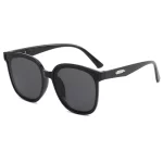 대형 프레임 블랙 페이스 트리밍 여성 선글라스 야외 여행 UV 방지 태양 안경 낚시 안경 UV400 - 이미지 6