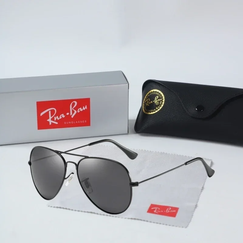 kf-Sd5e6f9ab80fe45368f73410507e4cb08t 2025 신상 최고급 브랜드 클래식 편광 선글라스 남성 파일럿 자외선 차단 선글라스 컬러 필름 여성 톰 하디 스타일 두꺼비 거울 - 이미지 1