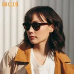 O-Q CLUB 레트로 라운드 남성 선글라스 여성 선글라스 여성 UV400 Lunette Zonnebril Dames 편광 렌즈 남성 안경 빈티지 - 이미지 2