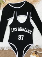 2025 인쇄 소녀 수영복 두 조각 어린이 수영복 여성 어린이 Bathers 수영복 수영 수영복 Beachwear