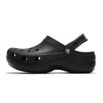 크록스 클래식 플랫폼 클로그 우먼 206750-001 블랙 - 이미지 4