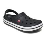 크록스 클래식 바야 라인드 밴드 클로그 남성 여성 크룩스 사무실 슬리퍼 샌들 슬라이드 11016 - 이미지 3