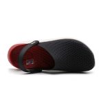 크록스 라이트 라이드 클로그 블랙 레드 204592-066 - 이미지 4