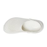 크록스 라이트라이드 클로그 공용샌들 화이트 204592-1CV - 이미지 4