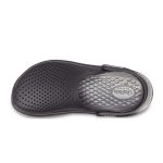 크록스 라이트라이드 클로그 샌들 블랙그레이 204592-0DD - 이미지 4