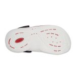 크록스 라이트라이드 360 클로그 슬리퍼 샌들 블랙 레드 206708-4CC - 이미지 6