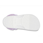 크록스 바야 라인드 퍼즈 스트랩 클로그 성인 털 겨울 크록스 화이트 라벤더 206633-577 - 이미지 5