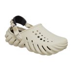 크록스 에코 클로그 본/블랙 성인 샌들 슬리퍼 207937-2YJ - 이미지 6